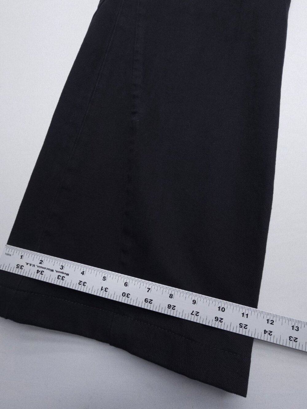 FRAME le baggy palazzo black jeans size 25 - Picture 3 of 10